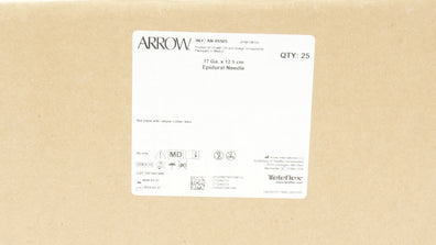 Teleflex AN-05505 Arrow Epidural Ndle 17 Ga x 5In - Box of 25